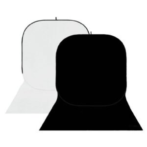F-System pannello pieghevole 150x400cm Bianco/Nero