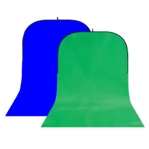 F-System pannello pieghevole 150x400cm Verde/blu