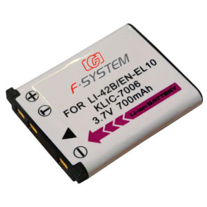 F-System BATTERIA litio NIKON EN-EL 10 700mAh
