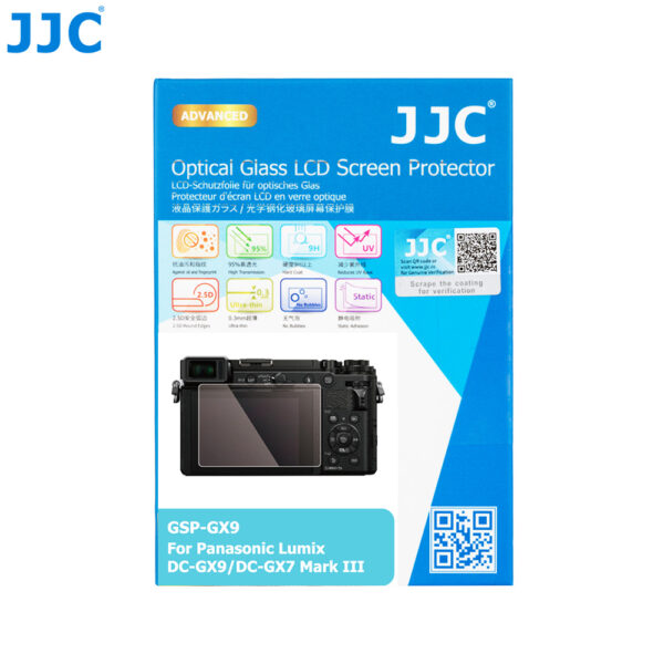 JJC LCD Protector Panasonic Lumix DC-GX9/DC-GX7 Mark III