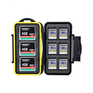 JJC Custodia Memory Card 6 SD + 3 CF