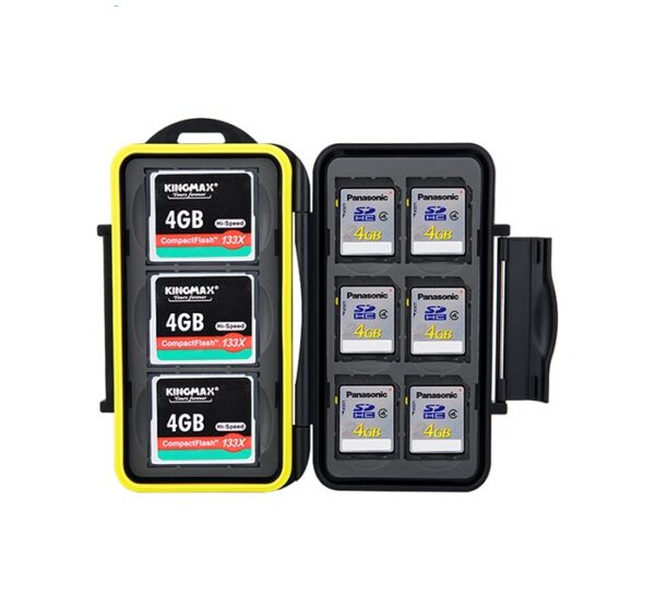 JJC Custodia Memory Card 6 SD + 3 CF