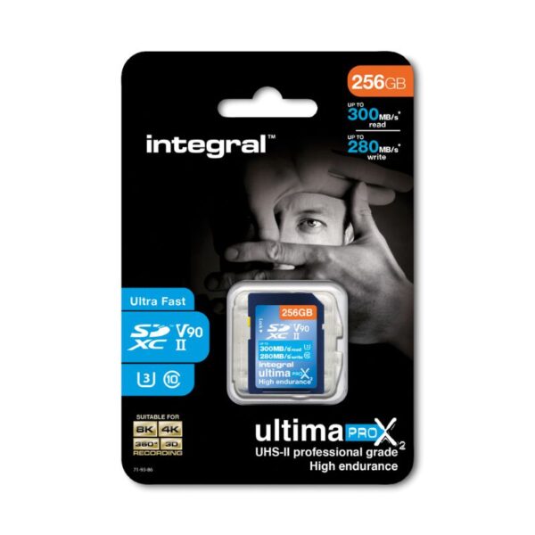 INTEGRAL SD 256 GB 300/265MB - V90