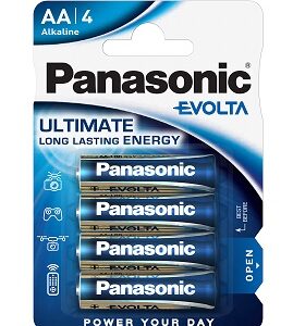 LR6EGE/4BP stilo Evolta Panasonic Blister da 4