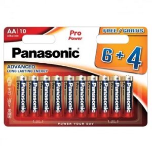 LR6PPG/10BW stilo Pro Power Panasonic Blister 6+4