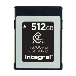 INTEGRAL CF EXPRESS CFexpress 4.0 512GB 3700/3000/1800 Cinematic