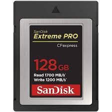 SANDISK EXTREME PRO CFexpress TYPE B 128GB 1700/1200 mb/s
