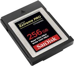 SANDISK EXTREME PRO CFexpress TYPE B 256GB 1700/1200 mb/s