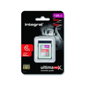 INTEGRAL CF EXPRESS CFexpress 2.0 128GB 1800/1200/450 Cinematic
