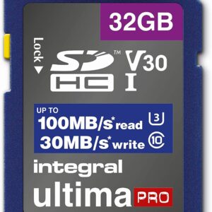 INTEGRAL SD 32 GB Classe 10 100/30MB V30
